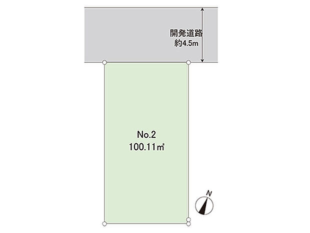 区画図です。図面と異なる場合は現況を優先させていただきます。