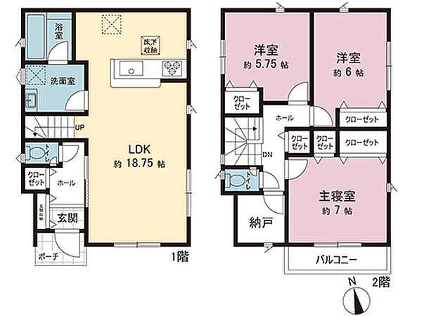間取図です。図面と異なる場合は現況を優先させていただきます。