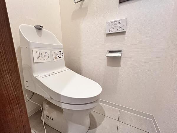 ほっと安らげるトイレ空間です。