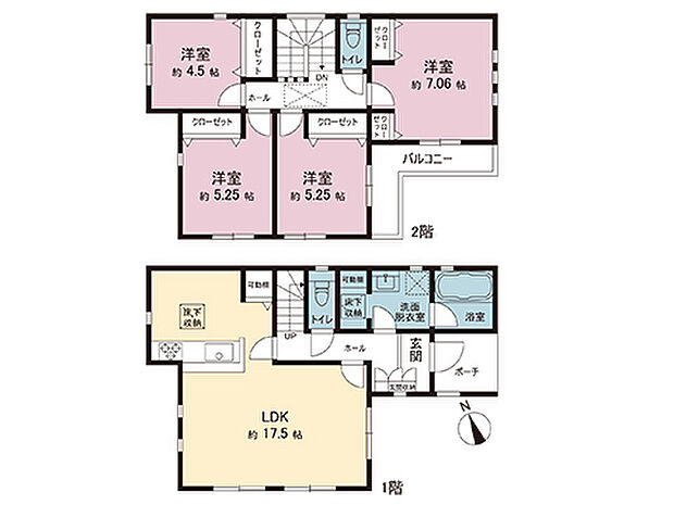 間取図です。図面と異なる場合は現況を優先させていただきます。