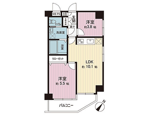間取図です。図面と異なる場合は現況を優先させていただきます。