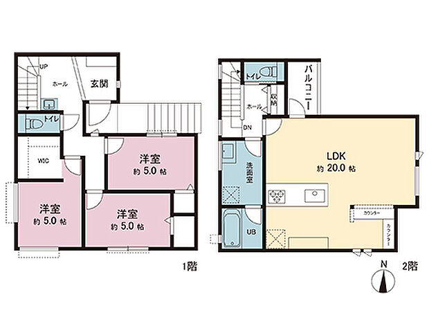 間取図です。図面と異なる場合は現況を優先させていただきます。
