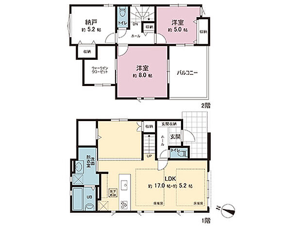 間取図です。図面と異なる場合は現況を優先させていただきます。