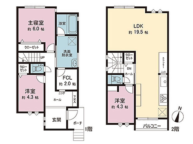 間取図です。図面と異なる場合は現況を優先させていただきます。