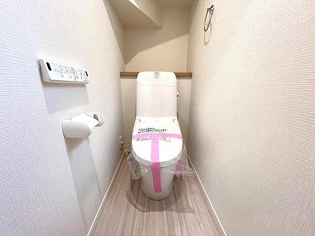 ほっと安らげるトイレ空間です。