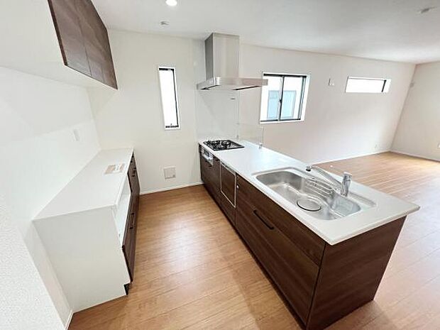 料理の時間が楽しくなるキッチンスペースです。