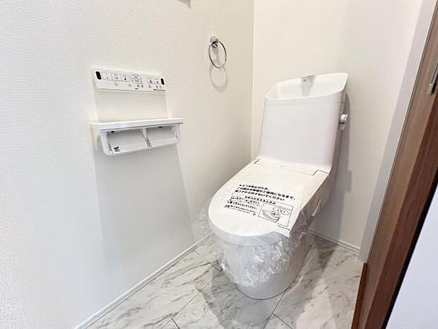 ほっと安らげるトイレ空間です。