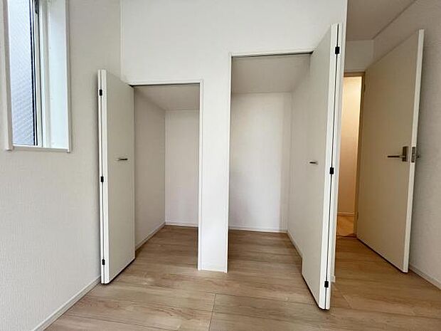 収納豊富な間取りで、室内もスッキリ快適です。