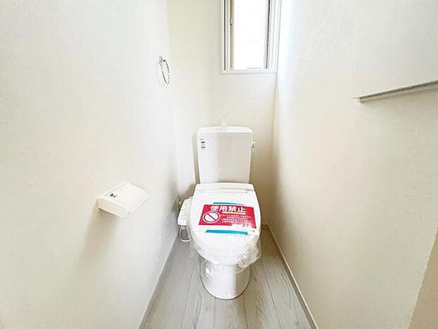 ほっと安らげるトイレ空間です。