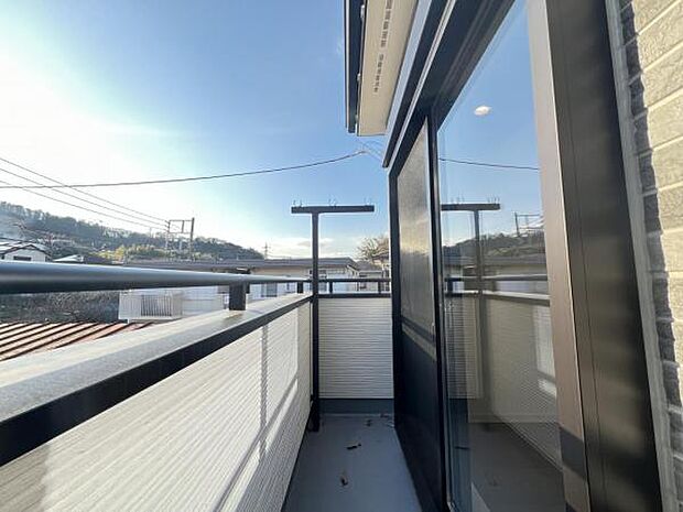 お洗濯ものを気持ち良く太陽の光で干せるのが嬉しいですね。