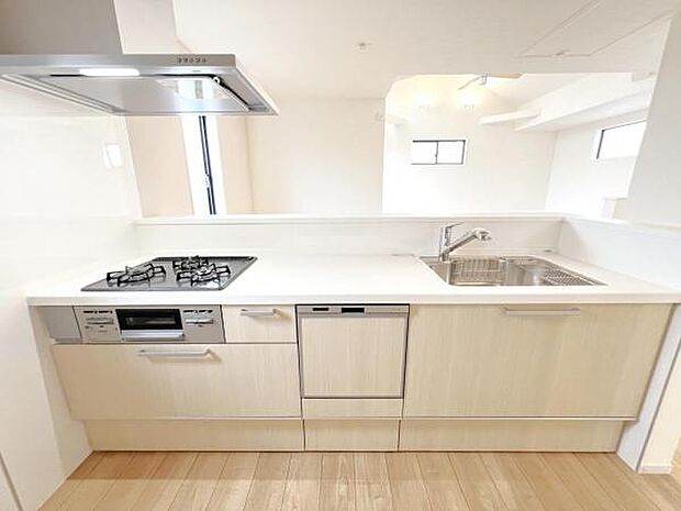 料理の時間が楽しくなるキッチンスペースです。