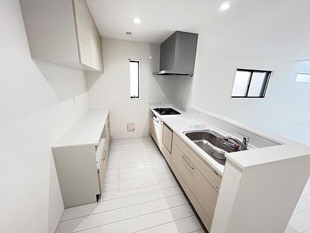 料理の時間が楽しくなるキッチンスペースです。