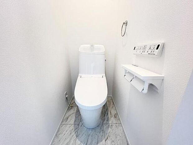 ほっと安らげるトイレ空間です。