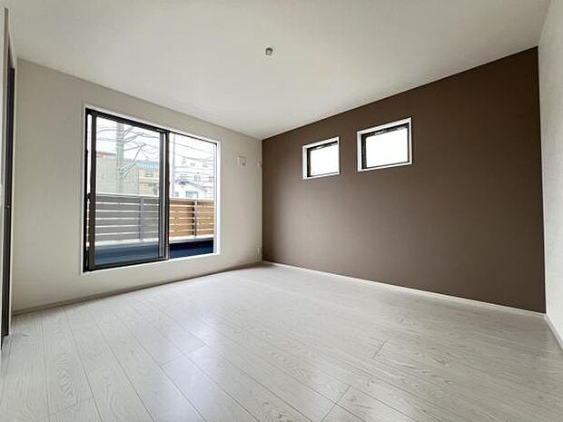 寝室にもご利用いただける居室スペースです。