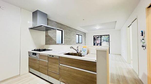 料理の時間が楽しくなるキッチンスペースです。