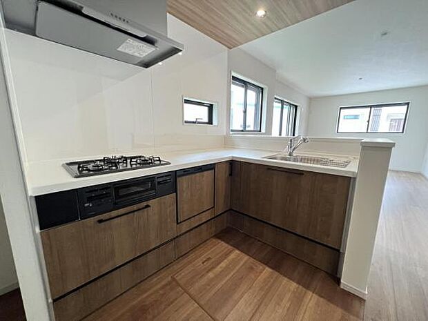 料理の時間が楽しくなるキッチンスペースです。