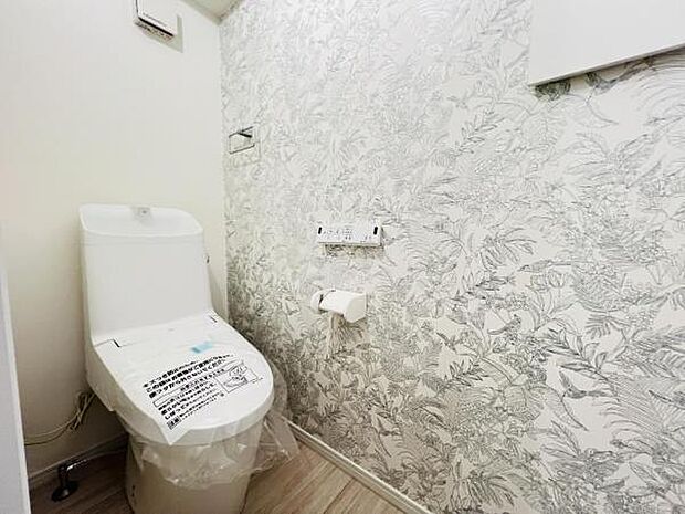 ほっと安らげるトイレ空間です。