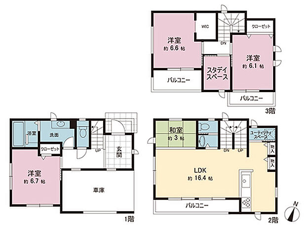 間取図です。図面と異なる場合は現況を優先させていただきます。