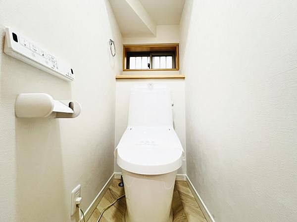 ほっと安らげるトイレ空間です。