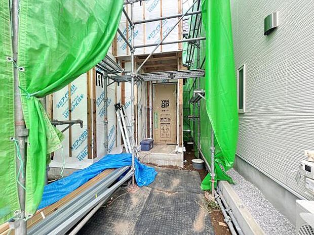 いつも気持ちよくご家族を迎えられる玄関です。