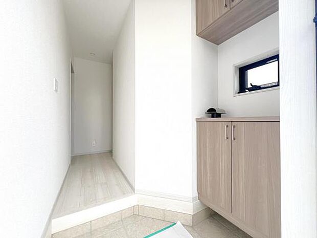 いつも気持ちよくご家族を迎えられる玄関です。