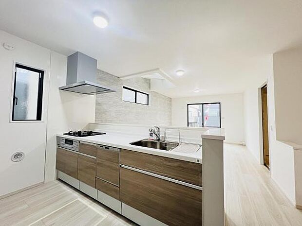 料理の時間が楽しくなるキッチンスペースです。