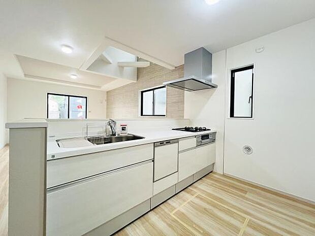 料理の時間が楽しくなるキッチンスペースです。