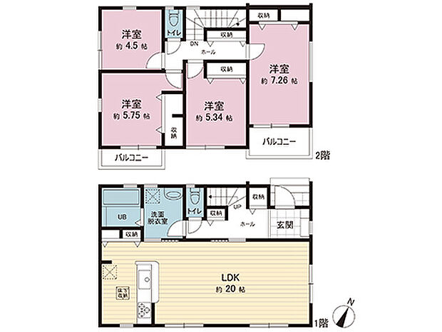 間取図です。図面と異なる場合は現況を優先させていただきます。