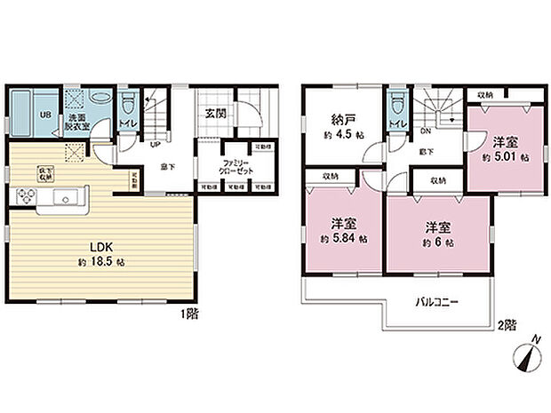 間取図です。図面と異なる場合は現況を優先させていただきます。