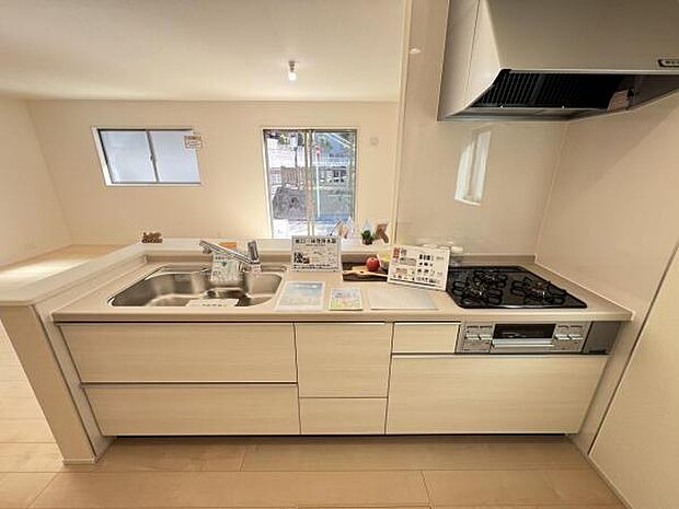 料理の時間が楽しくなるキッチンスペースです。