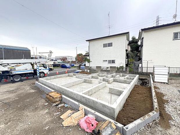 一生懸命建築中です。完成が楽しみですね。