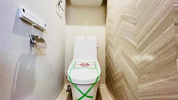 ほっと安らげるトイレ空間です。