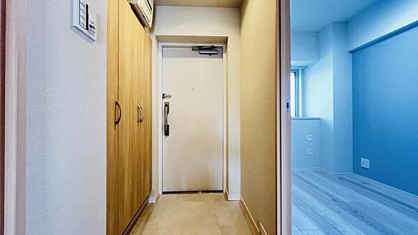 いつも気持ちよくご家族を迎えられる玄関です。