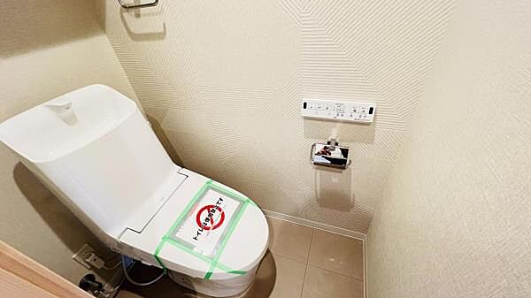 ほっと安らげるトイレ空間です。