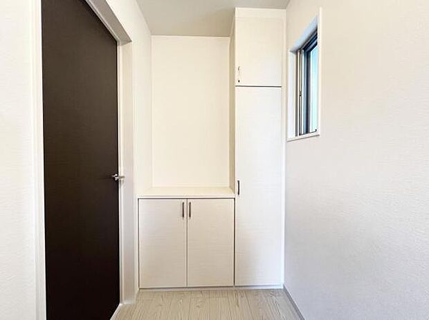 いつも気持ちよくご家族を迎えられる玄関です。