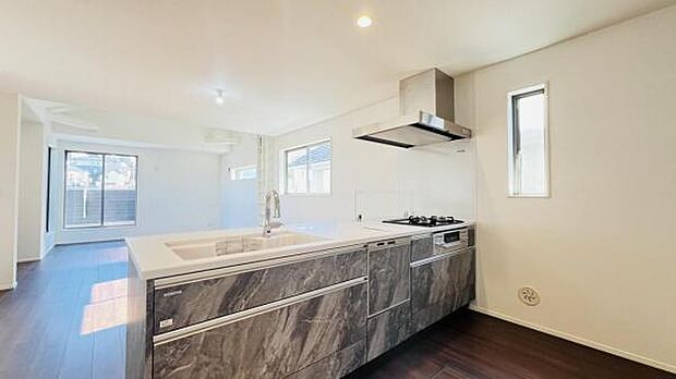 料理の時間が楽しくなるキッチンスペースです。