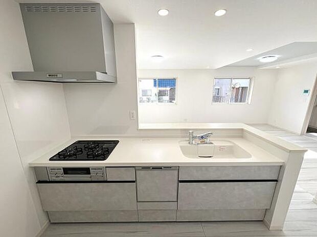 料理の時間が楽しくなるキッチンスペースです。