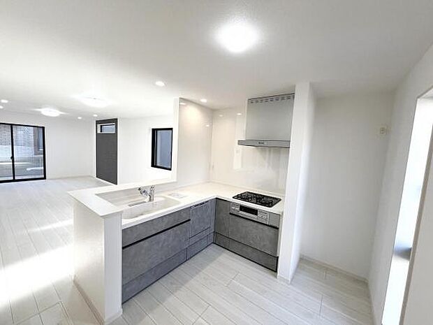 料理の時間が楽しくなるキッチンスペースです。