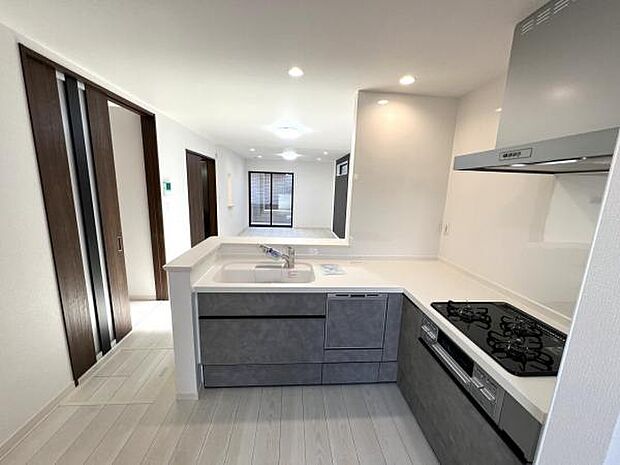 料理の時間が楽しくなるキッチンスペースです。