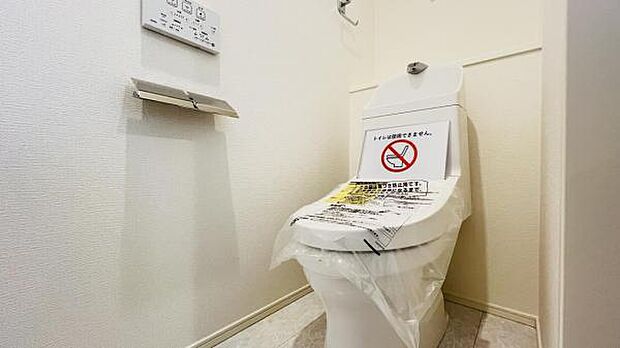 ほっと安らげるトイレ空間です。