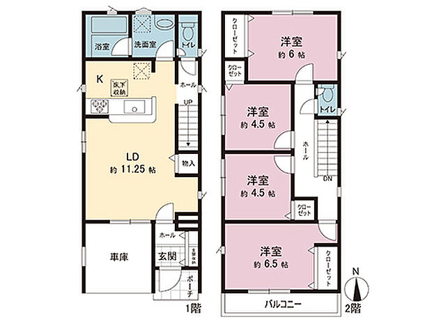 間取図です。図面と異なる場合は現況を優先させていただきます。