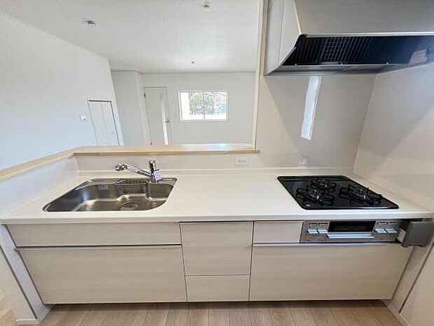 料理の時間が楽しくなるキッチンスペースです。