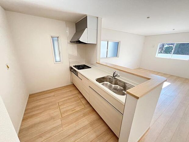 料理の時間が楽しくなるキッチンスペースです。