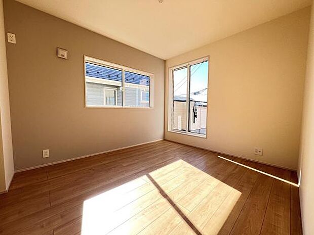 子供部屋にもちょうど良い大きさのお部屋です。