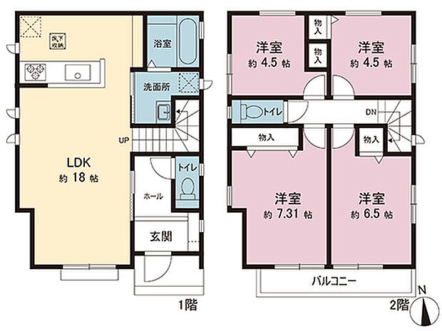 間取図です。図面と異なる場合は現況を優先させていただきます。