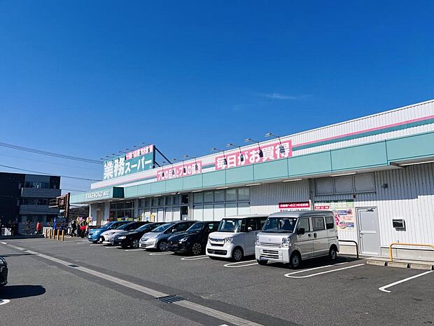 業務スーパー TAKENOKO 柄沢店まで約1350m(徒歩17分)