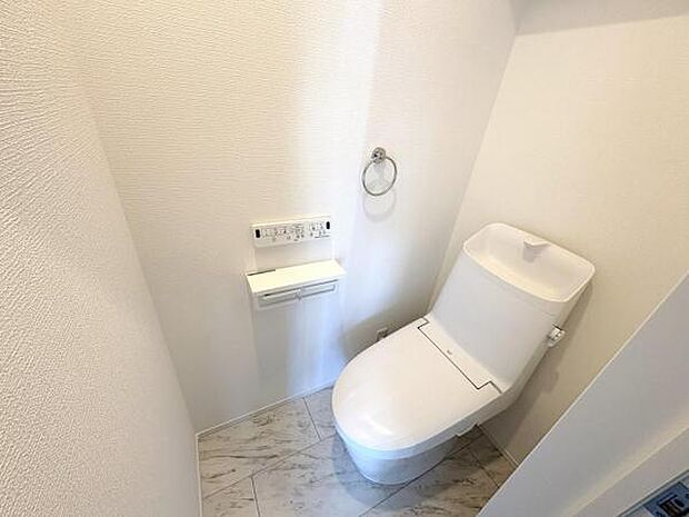 ほっと安らげるトイレ空間です。