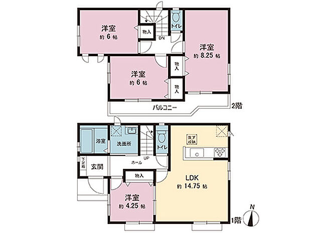 間取図です。図面と異なる場合は現況を優先させていただきます。