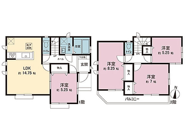 間取図です。図面と異なる場合は現況を優先させていただきます。