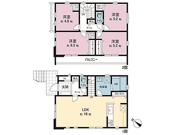 間取図です。図面と異なる場合は現況を優先させていただきます。